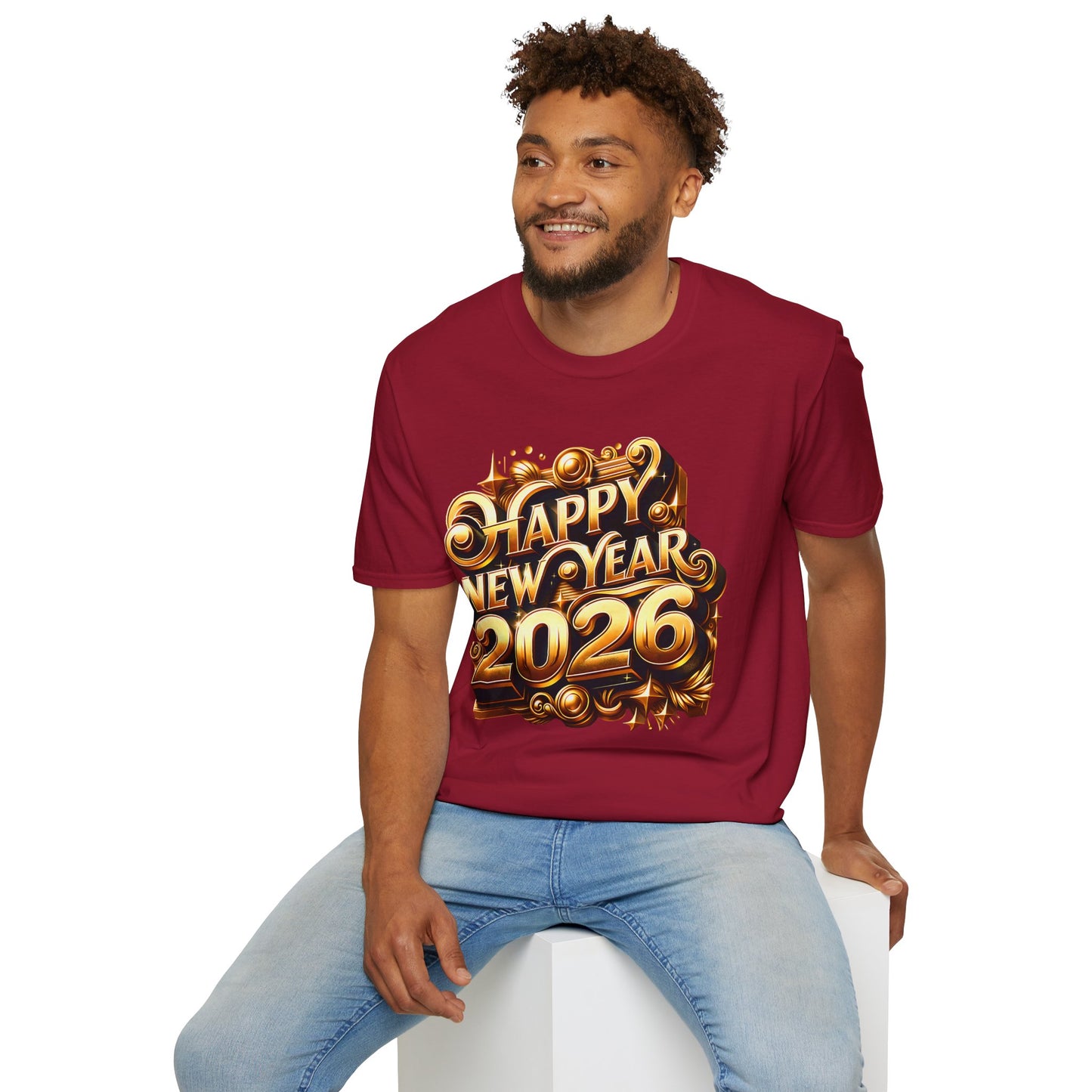 Happy New Year 2026 Softstyle T-Shirt
