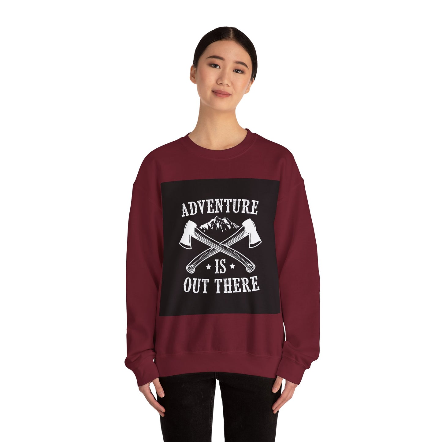 Adventure Is Out There Crewneck Sweatshirt