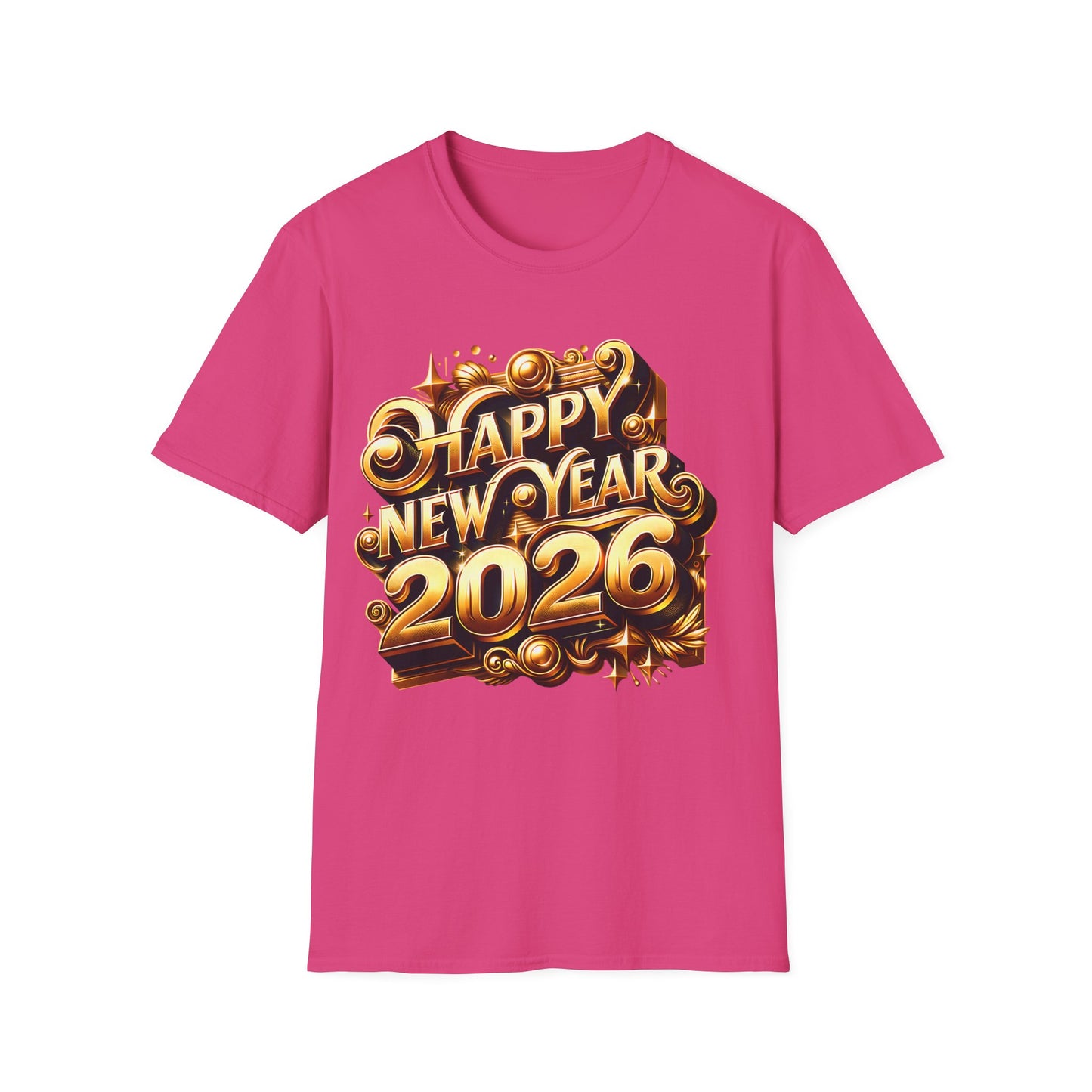 Happy New Year 2026 Softstyle T-Shirt