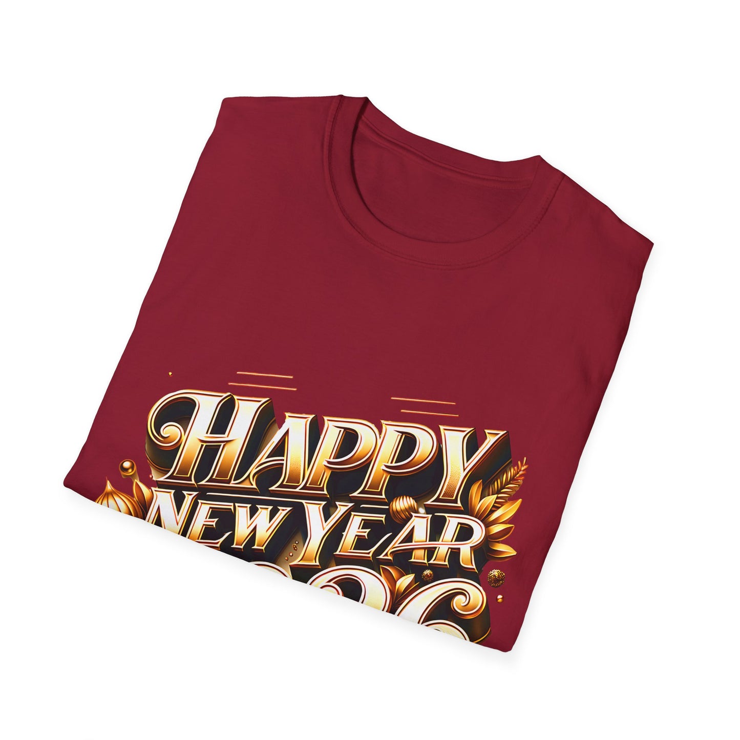 Happy New Year 2026 Unisex Softstyle T-Shirt