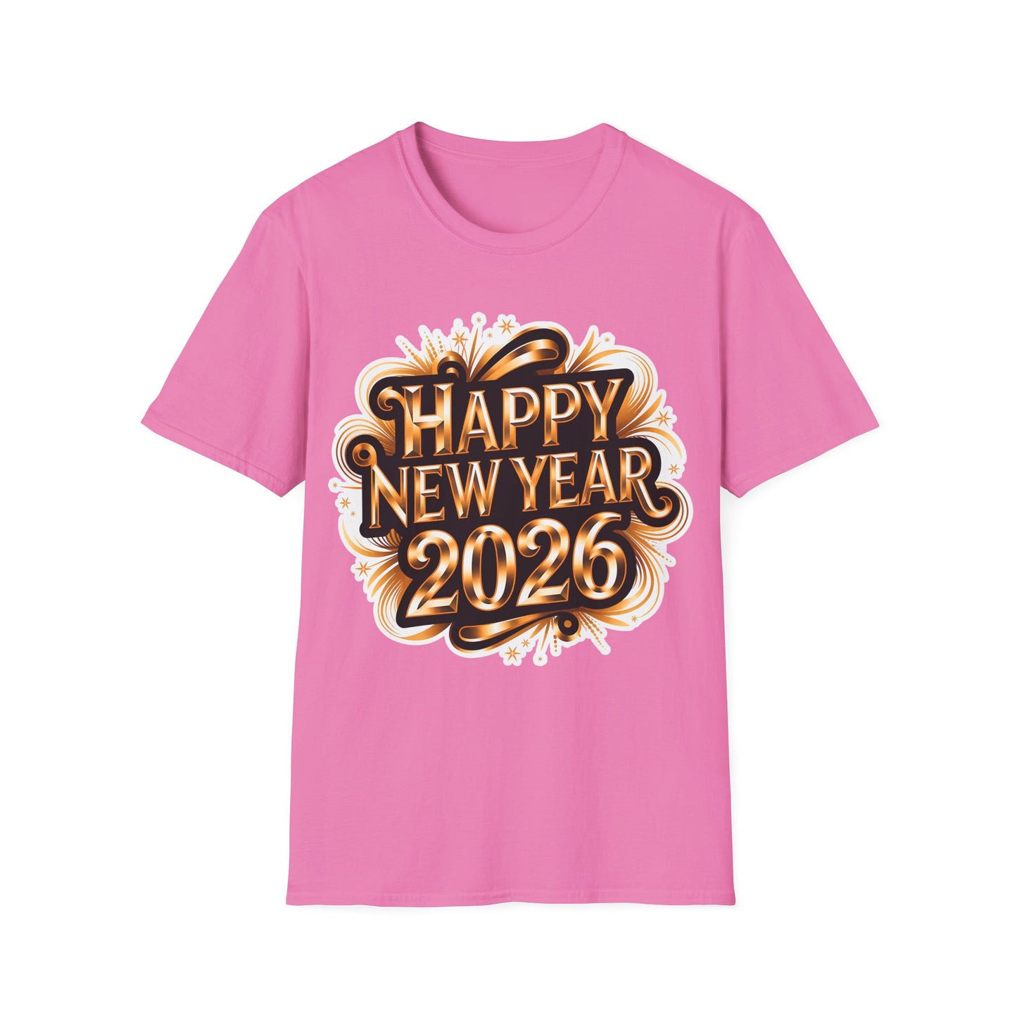 Happy New Year2026 Unisex Softstyle T-Shirt