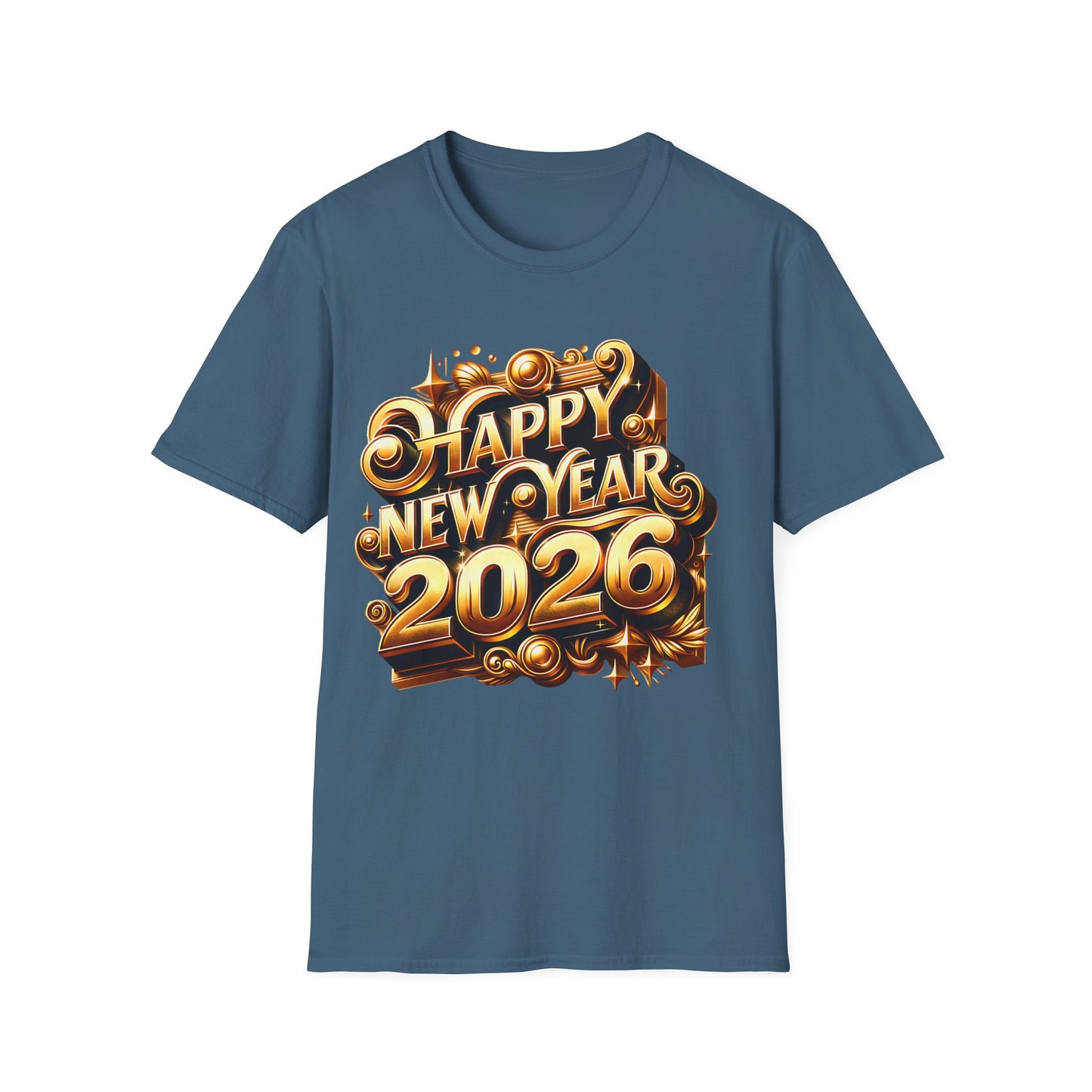 Happy New Year 2026 Softstyle T-Shirt