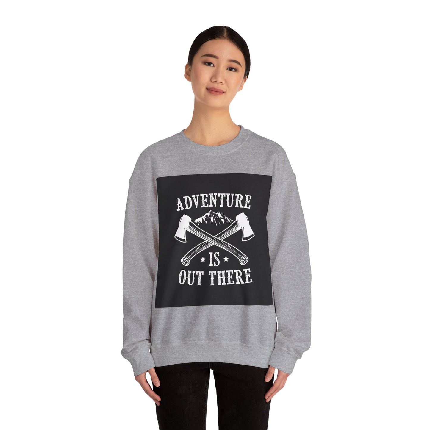 Adventure Is Out There Crewneck Sweatshirt