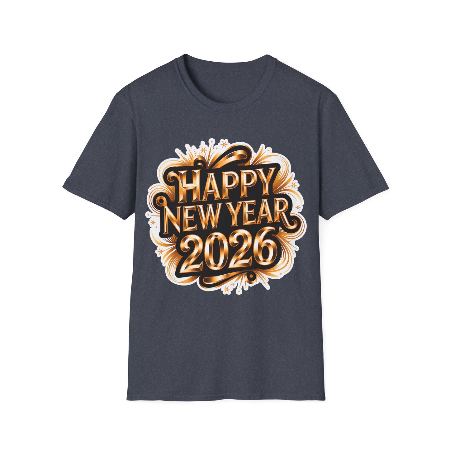 Happy New Year2026 Unisex Softstyle T-Shirt
