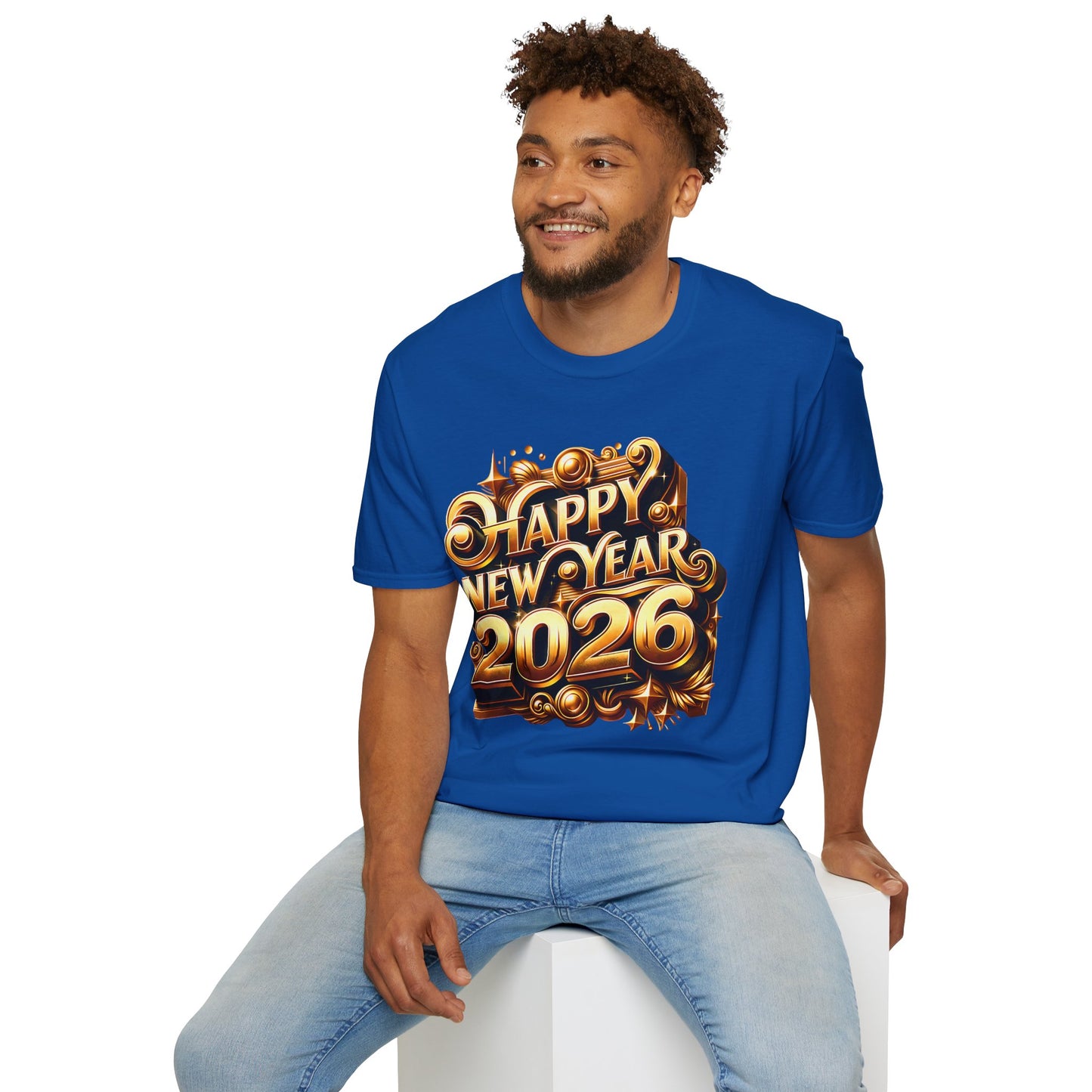 Happy New Year 2026 Softstyle T-Shirt