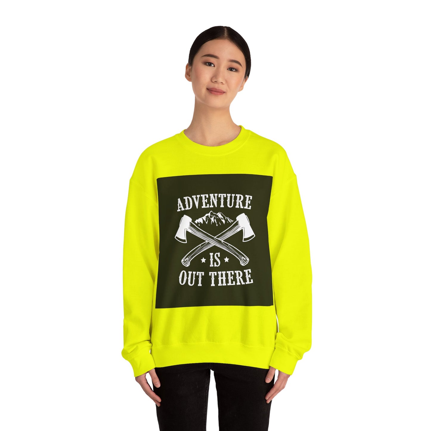 Adventure Is Out There Crewneck Sweatshirt