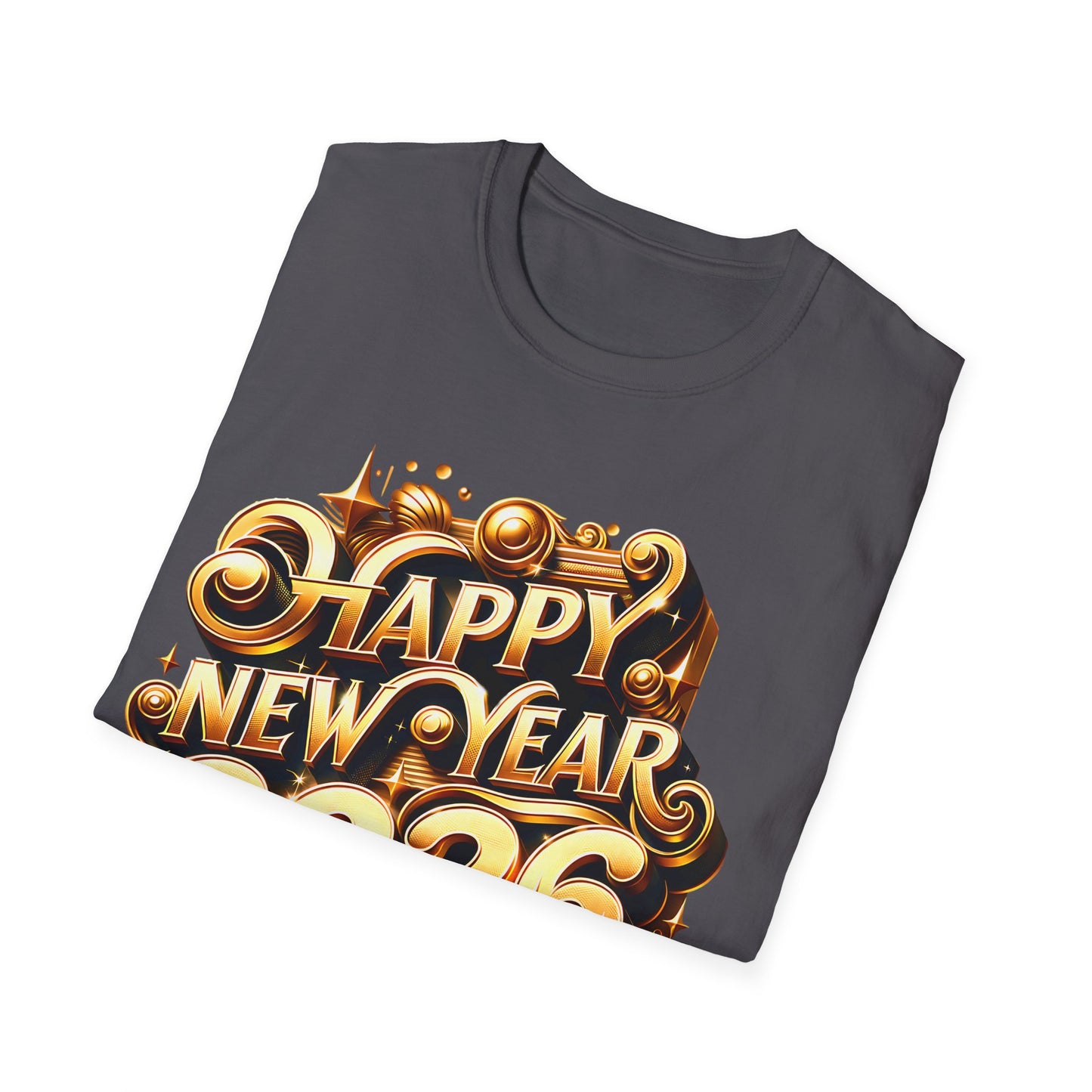 Happy New Year 2026 Softstyle T-Shirt