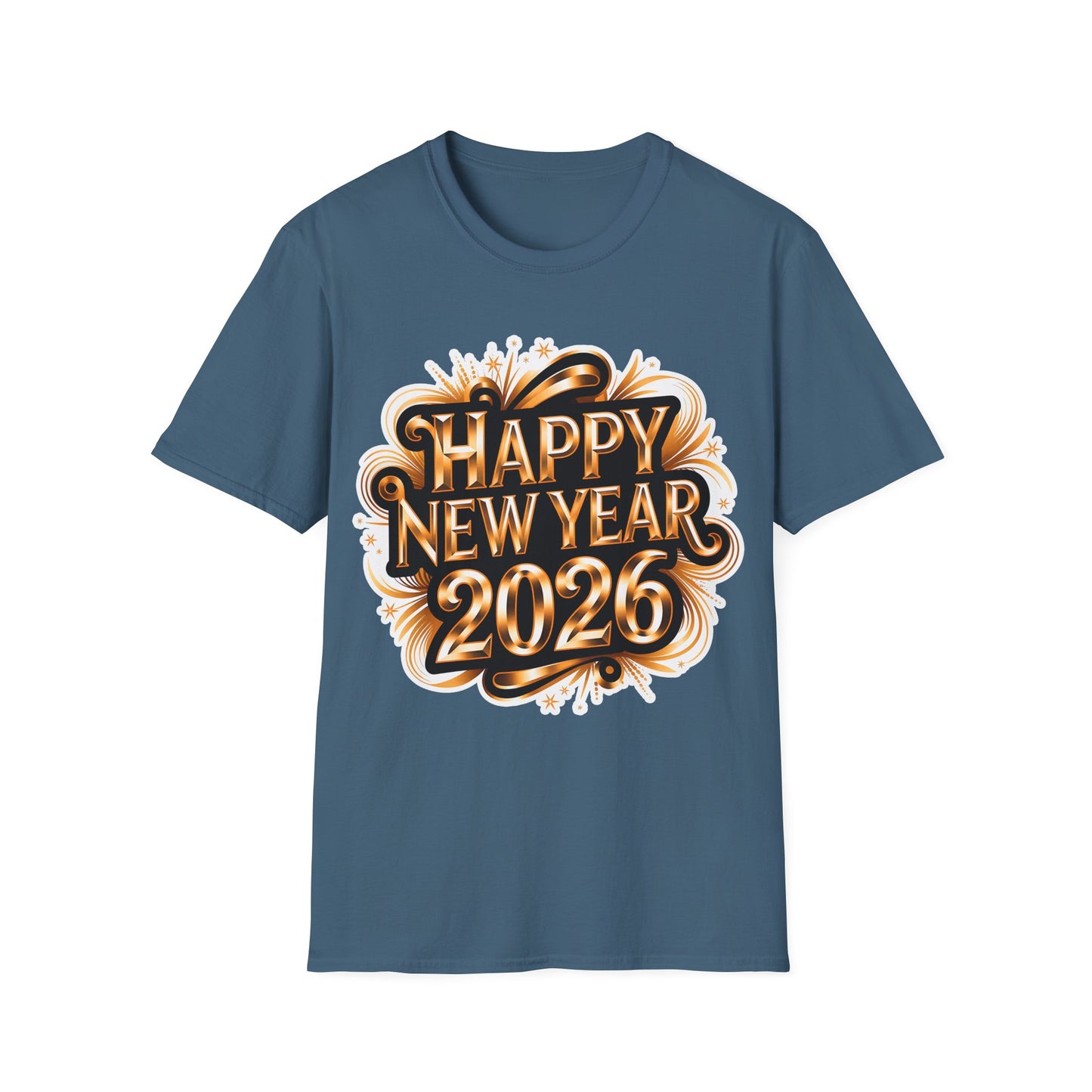 Happy New Year2026 Unisex Softstyle T-Shirt