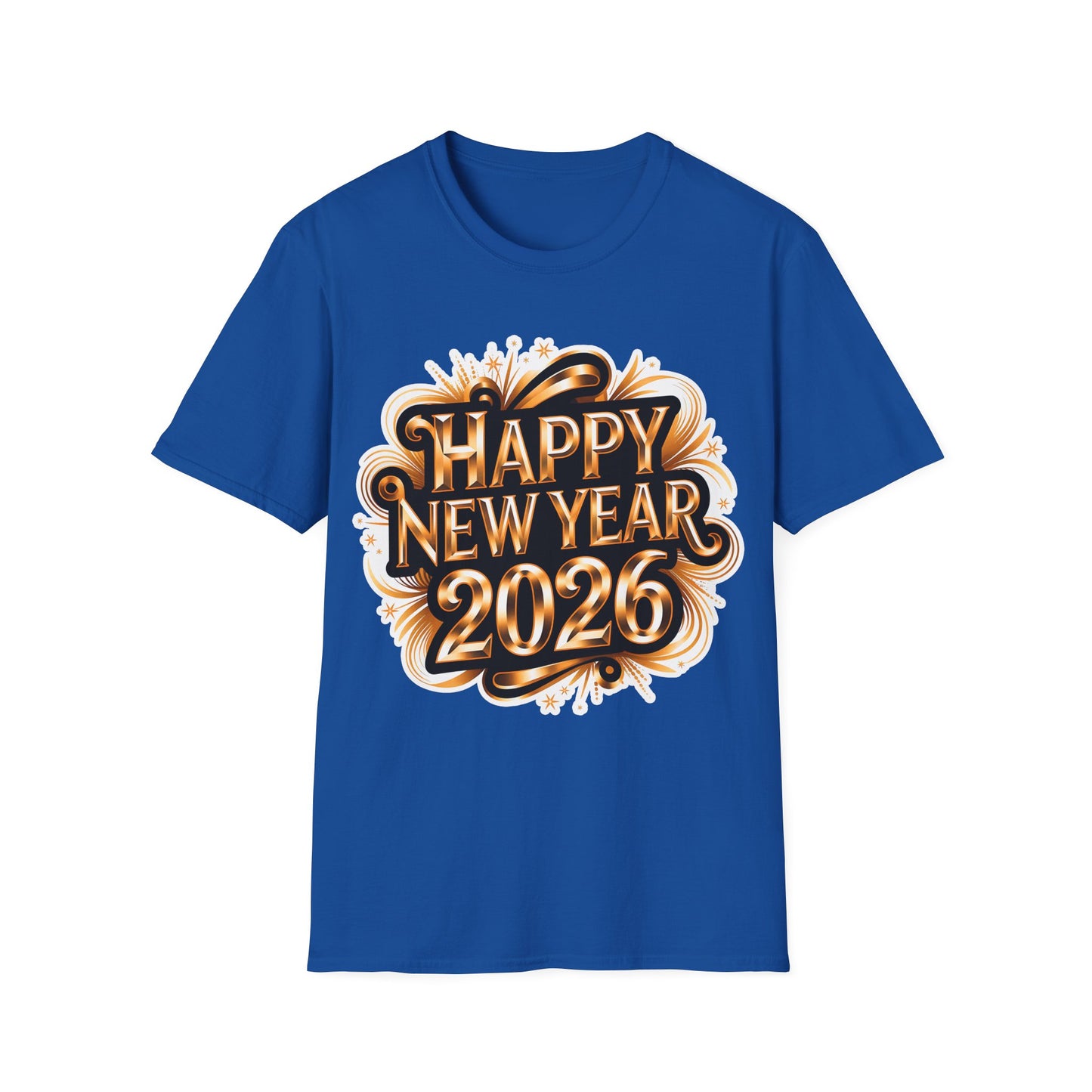 Happy New Year2026 Unisex Softstyle T-Shirt