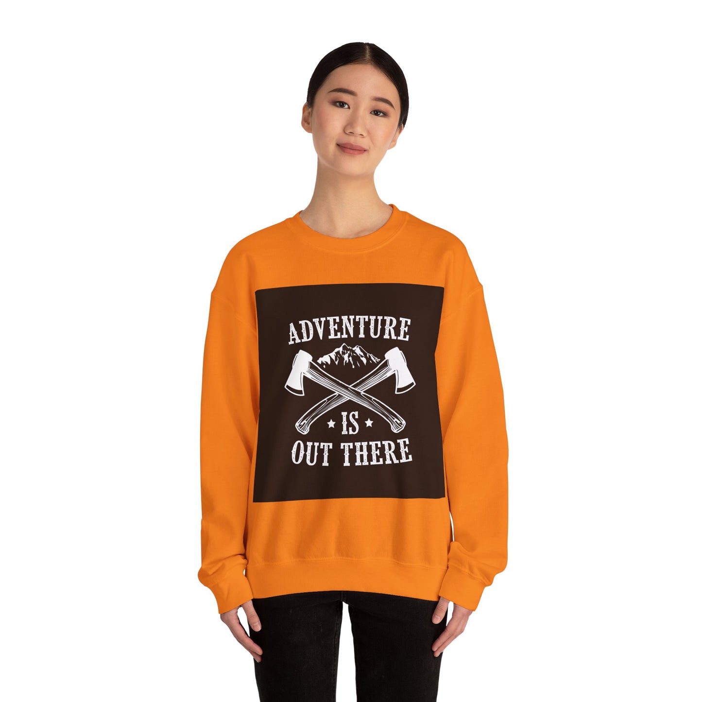Adventure Is Out There Crewneck Sweatshirt