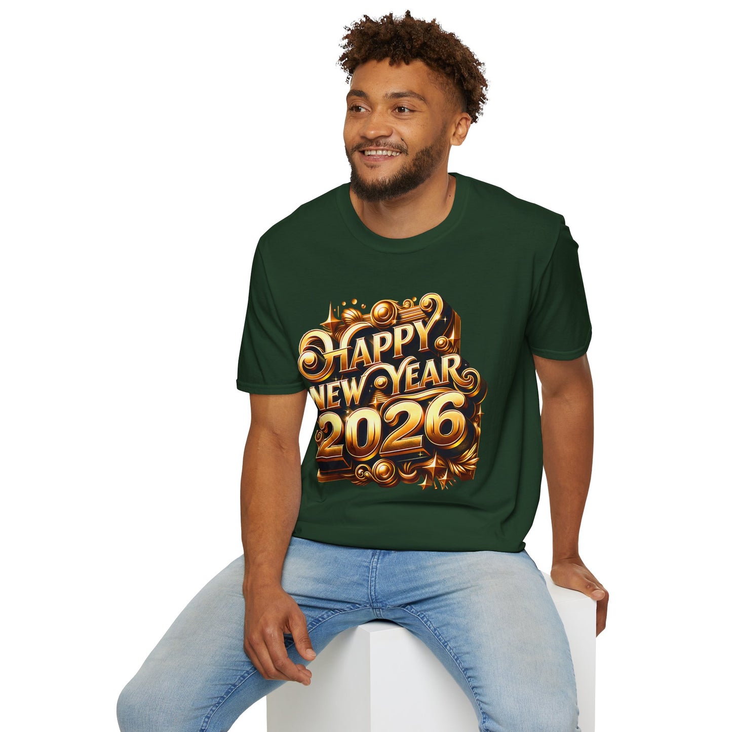 Happy New Year 2026 Softstyle T-Shirt