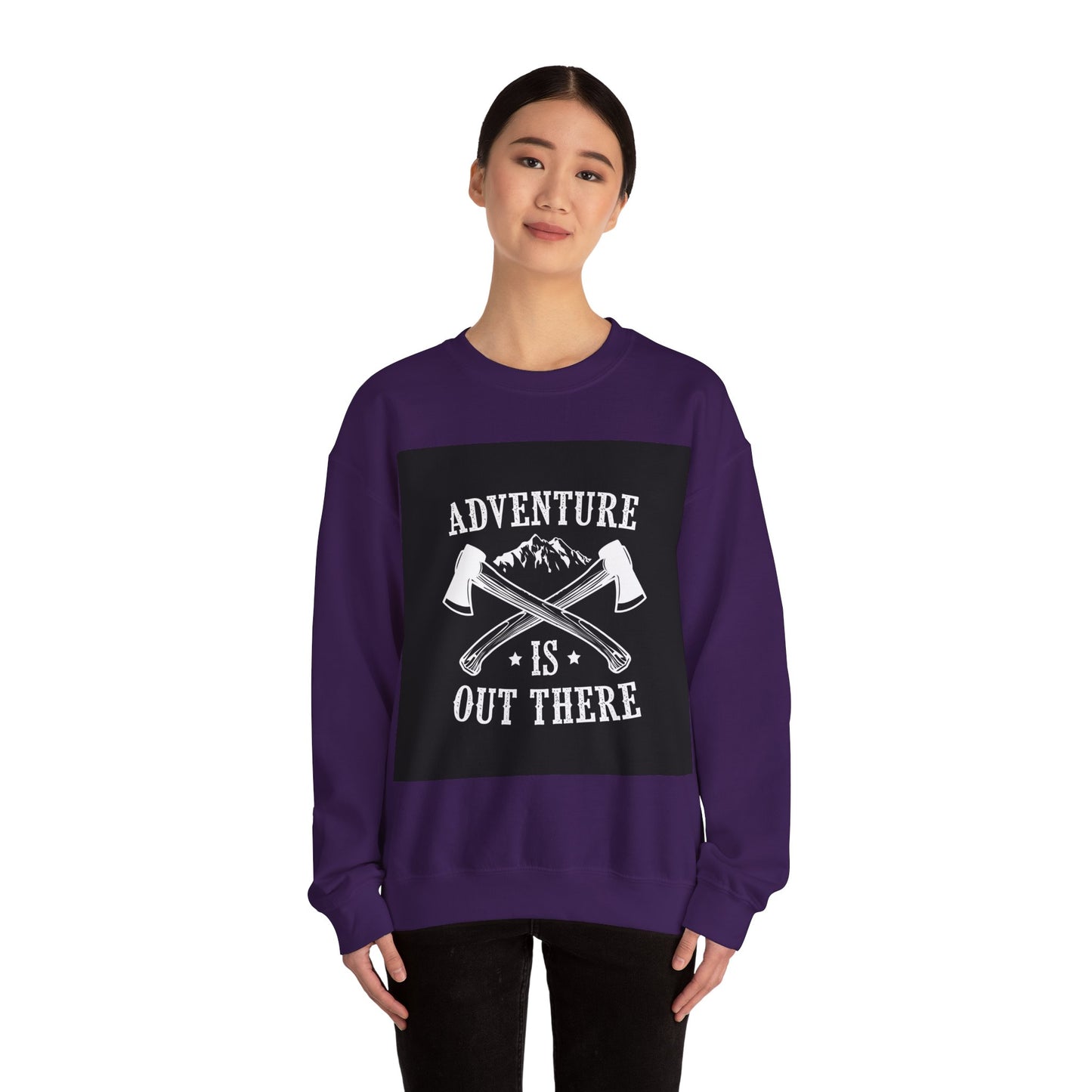 Adventure Is Out There Crewneck Sweatshirt