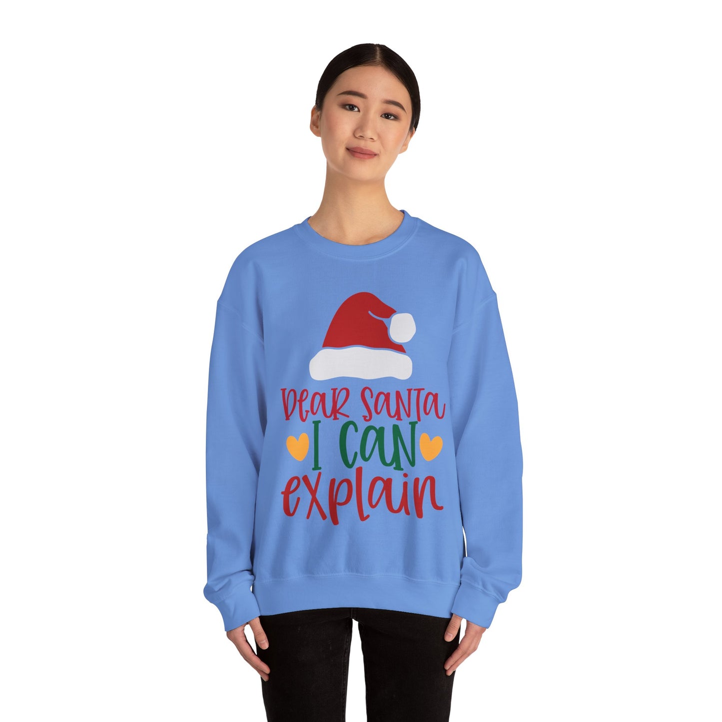 Dear Santa I Can Explain Christmas Sweatshirt