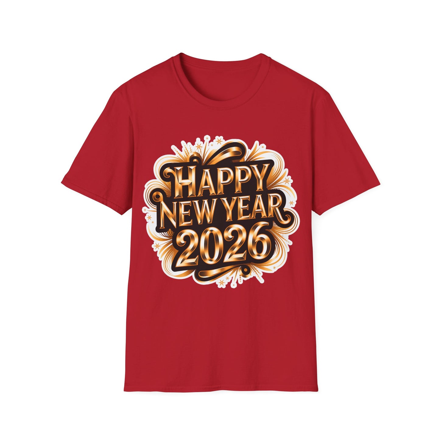 Happy New Year2026 Unisex Softstyle T-Shirt