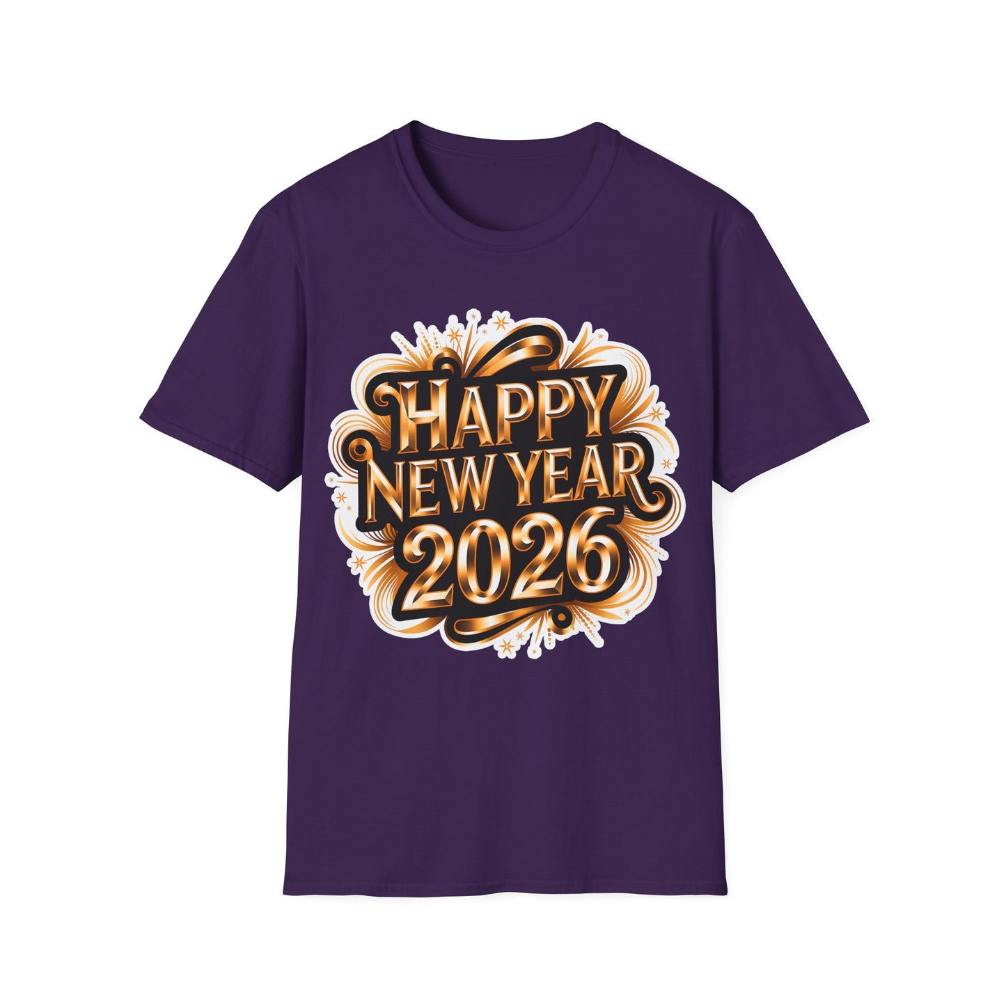 Happy New Year2026 Unisex Softstyle T-Shirt