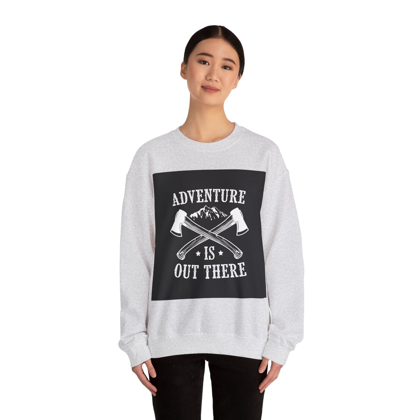 Adventure Is Out There Crewneck Sweatshirt