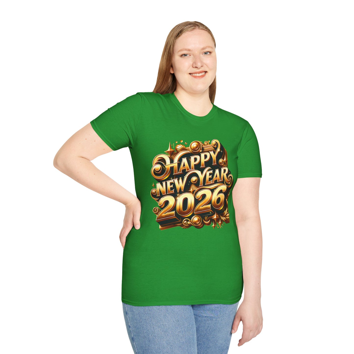 Happy New Year 2026 Softstyle T-Shirt