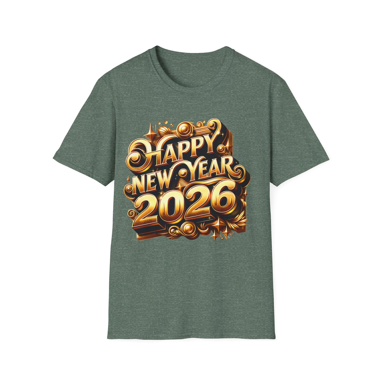 Happy New Year 2026 Softstyle T-Shirt