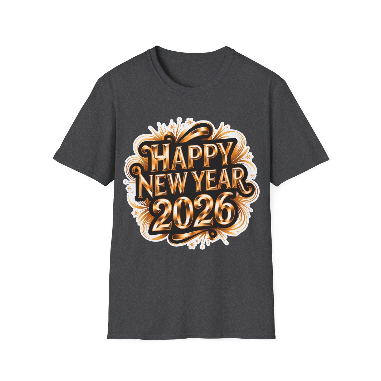Happy New Year2026 Unisex Softstyle T-Shirt