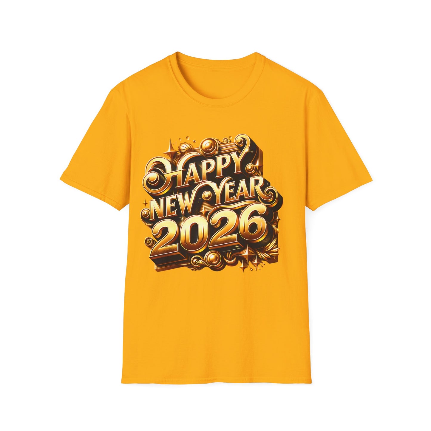 Happy New Year 2026 Softstyle T-Shirt
