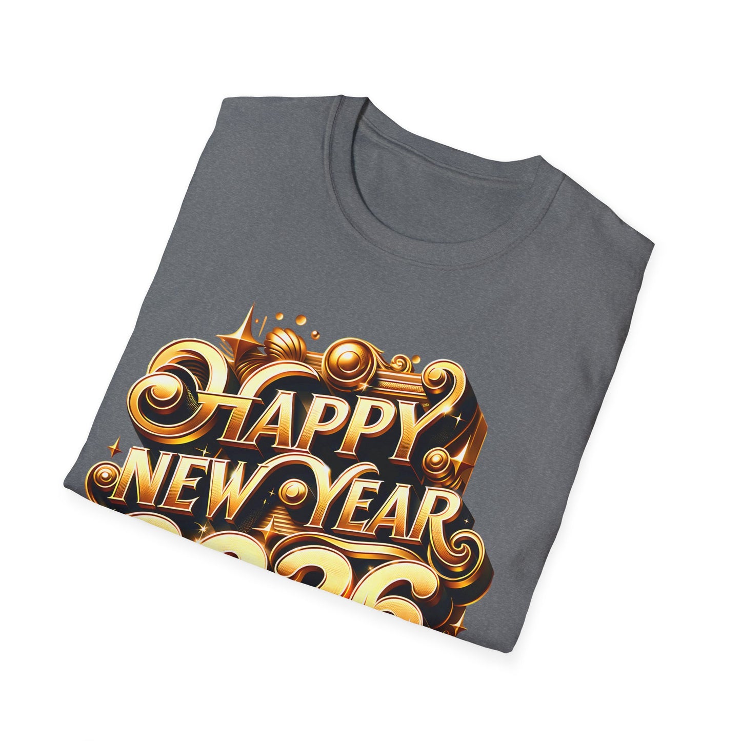 Happy New Year 2026 Softstyle T-Shirt