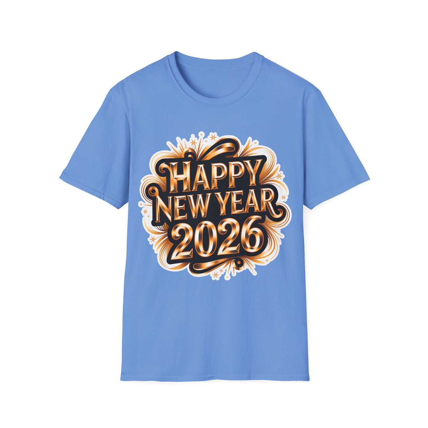 Happy New Year2026 Unisex Softstyle T-Shirt