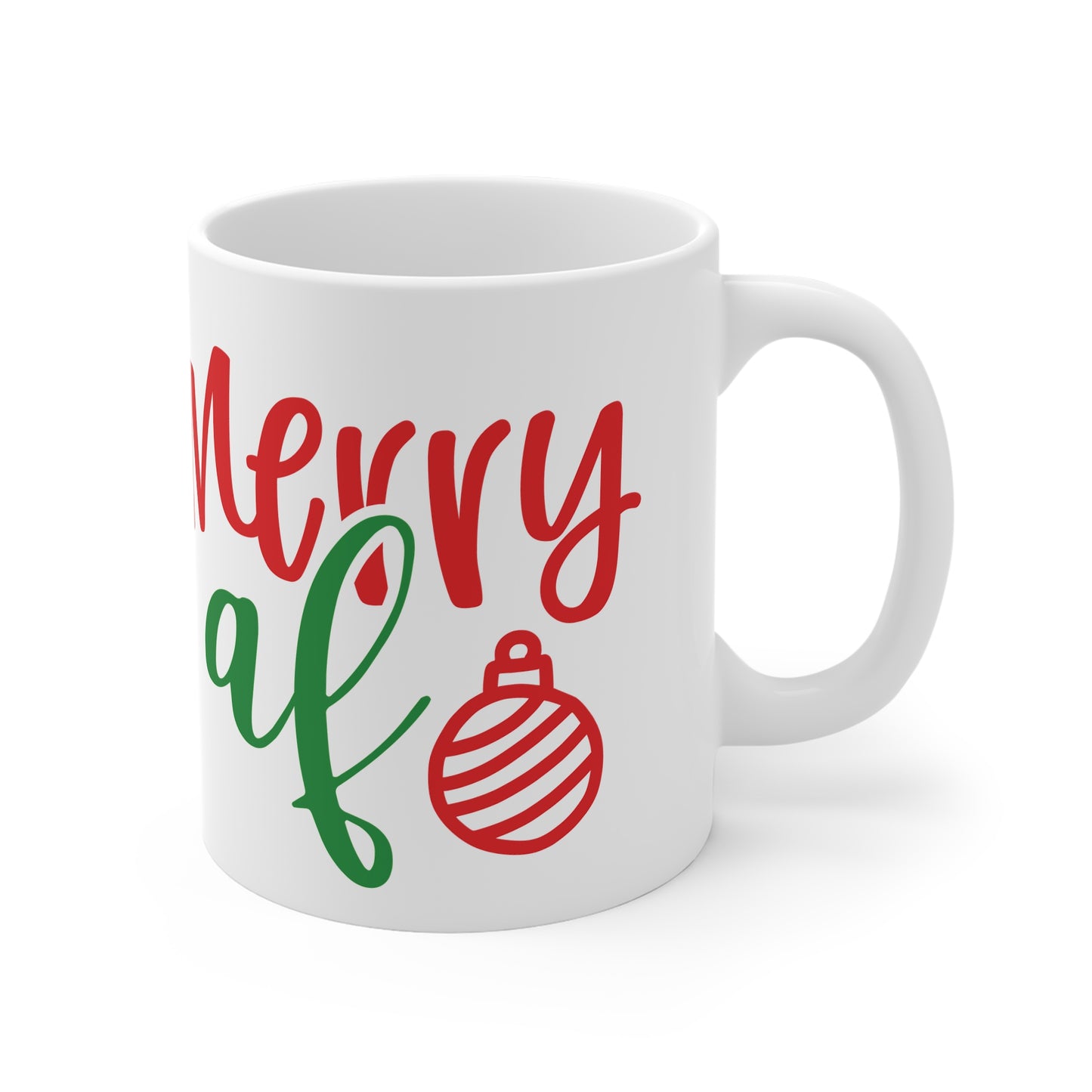Christmas Mug — "Dear Santa Just Bring a Unicorn" Holiday Coffee Cup