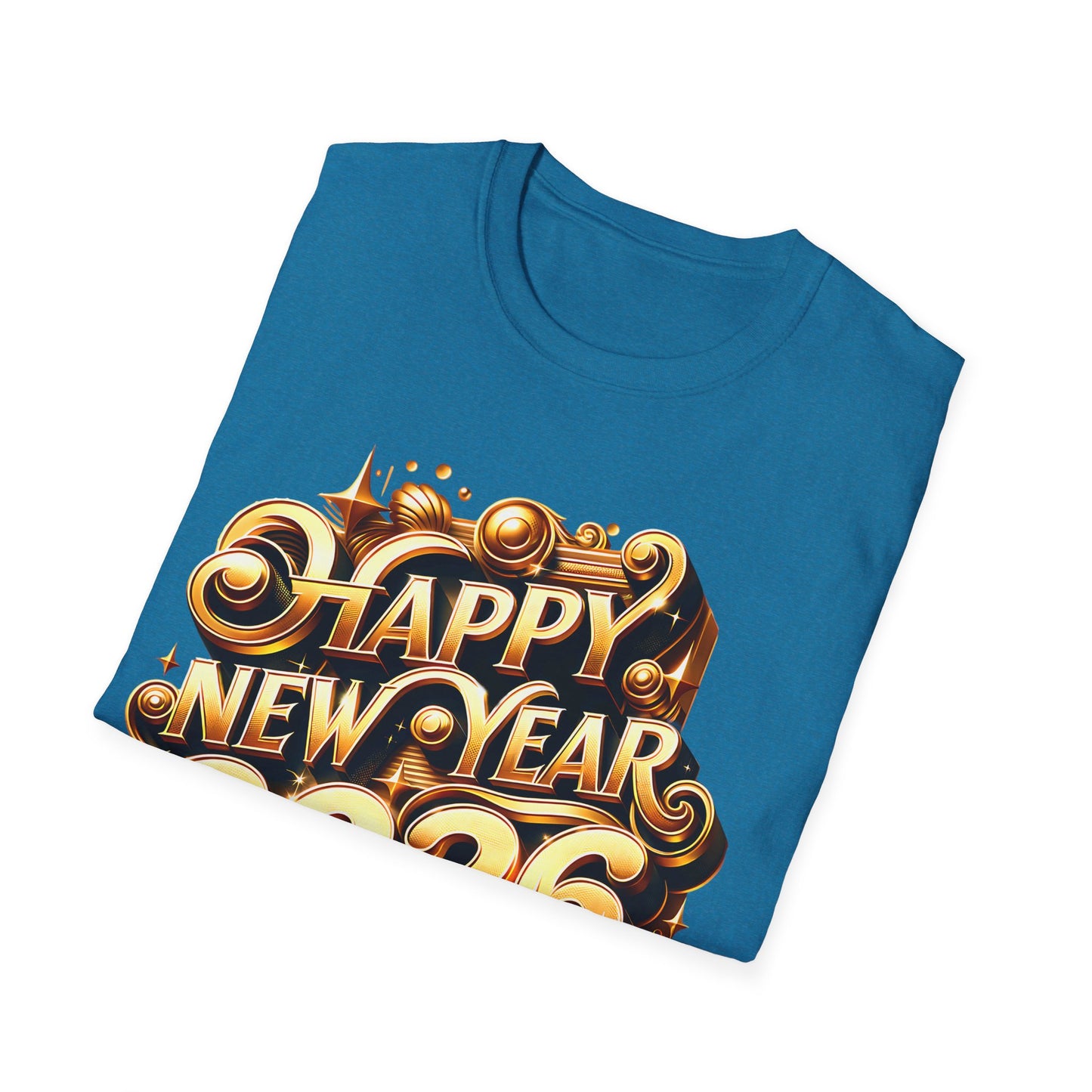 Happy New Year 2026 Softstyle T-Shirt