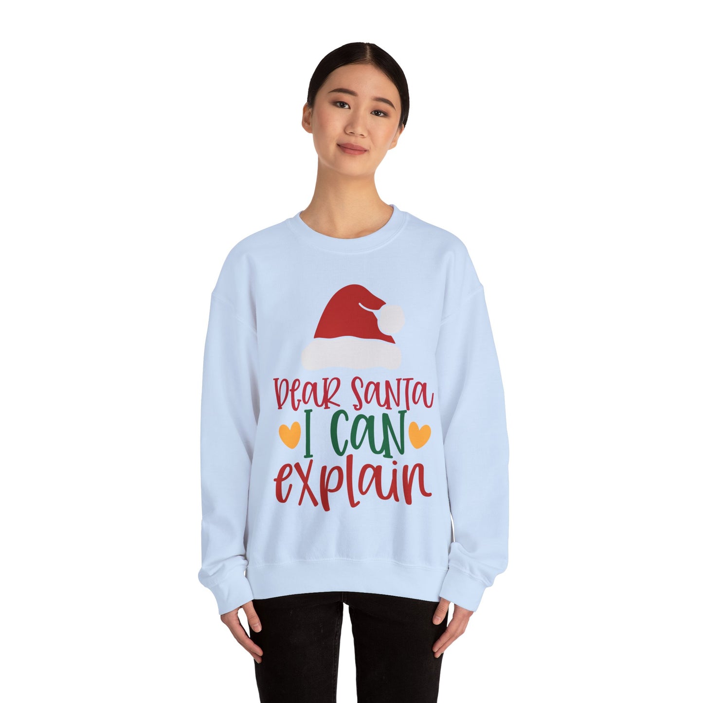 Dear Santa I Can Explain Christmas Sweatshirt