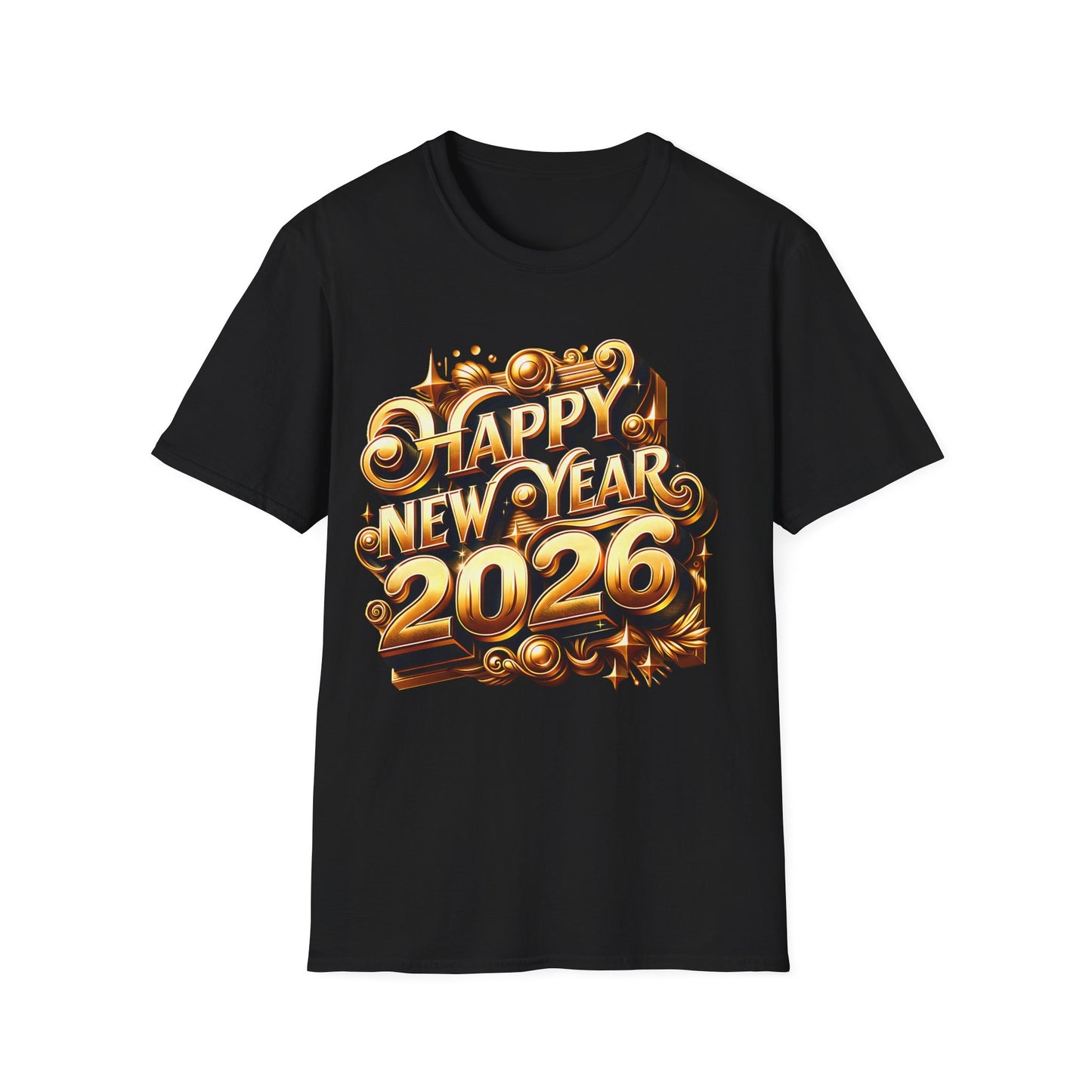 Happy New Year 2026 Softstyle T-Shirt