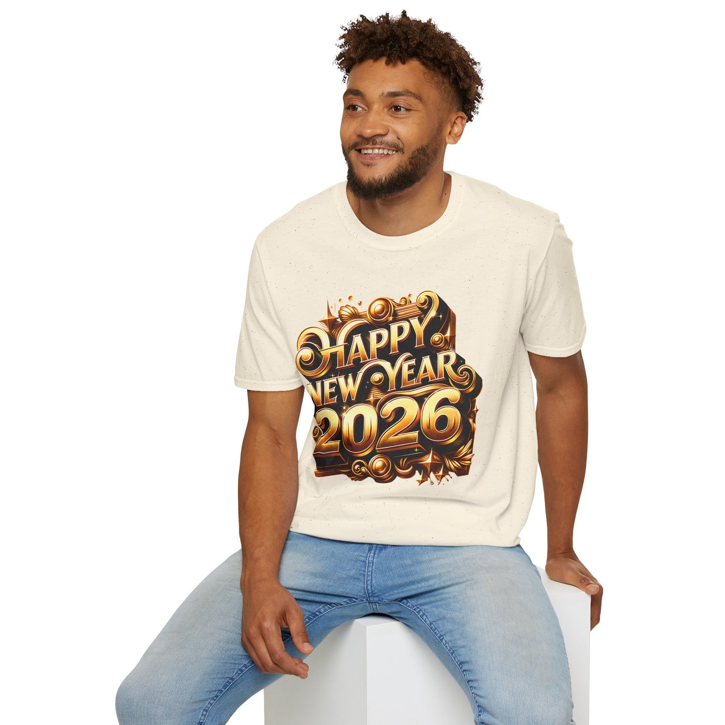 Happy New Year 2026 Softstyle T-Shirt