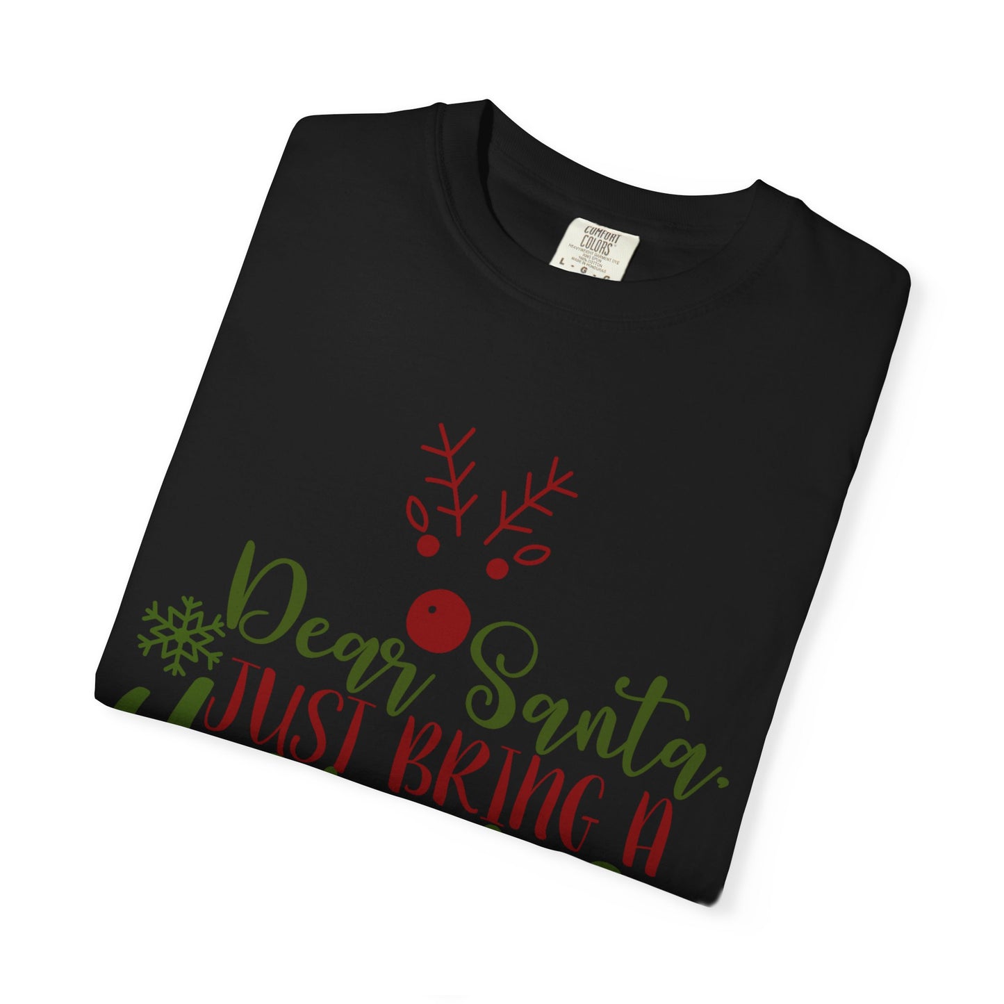 Christmas Graphic T-Shirt — “Dear Santa Just Bring A Unicorn” / “Dear Santa I Can Explain” Holiday Tee