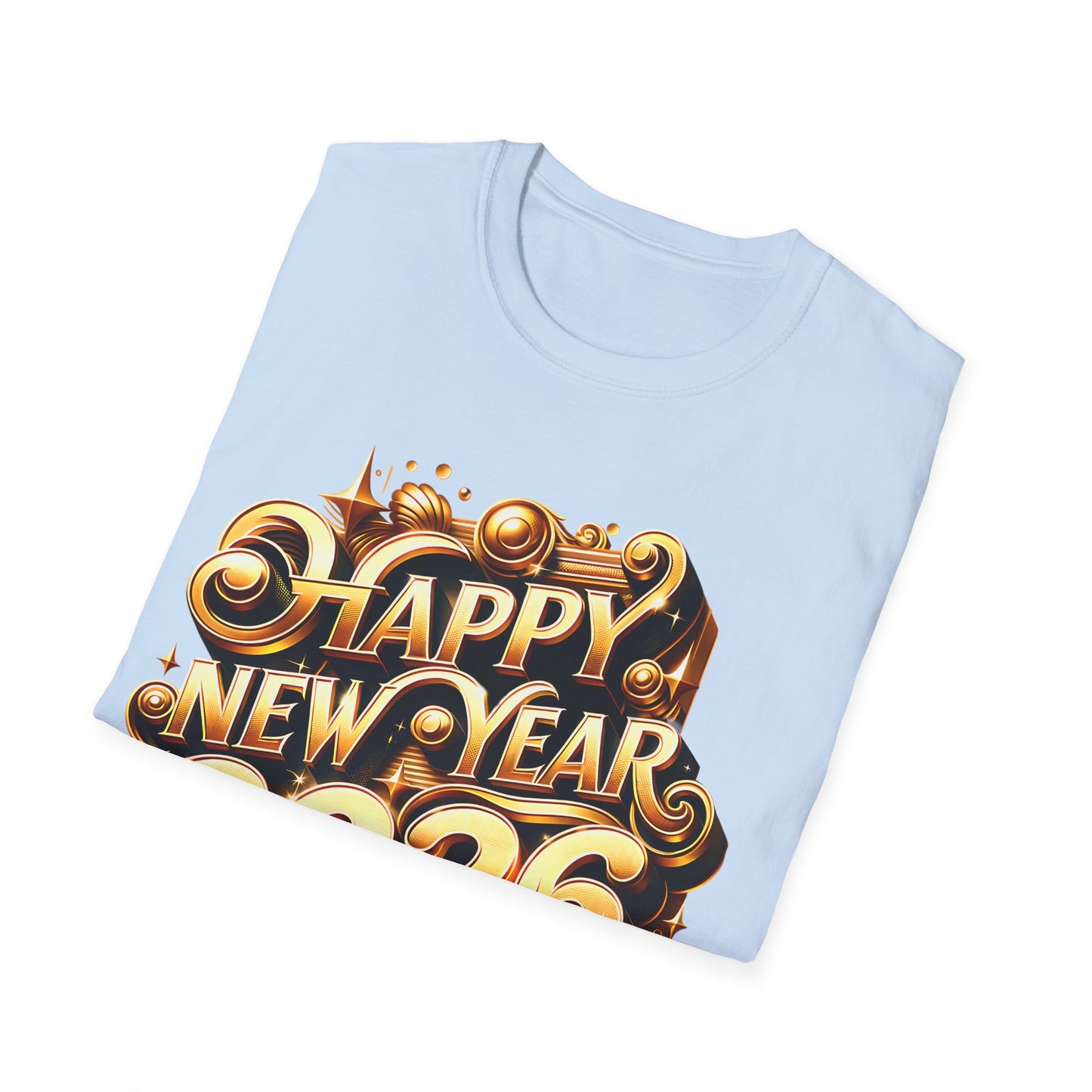 Happy New Year 2026 Softstyle T-Shirt