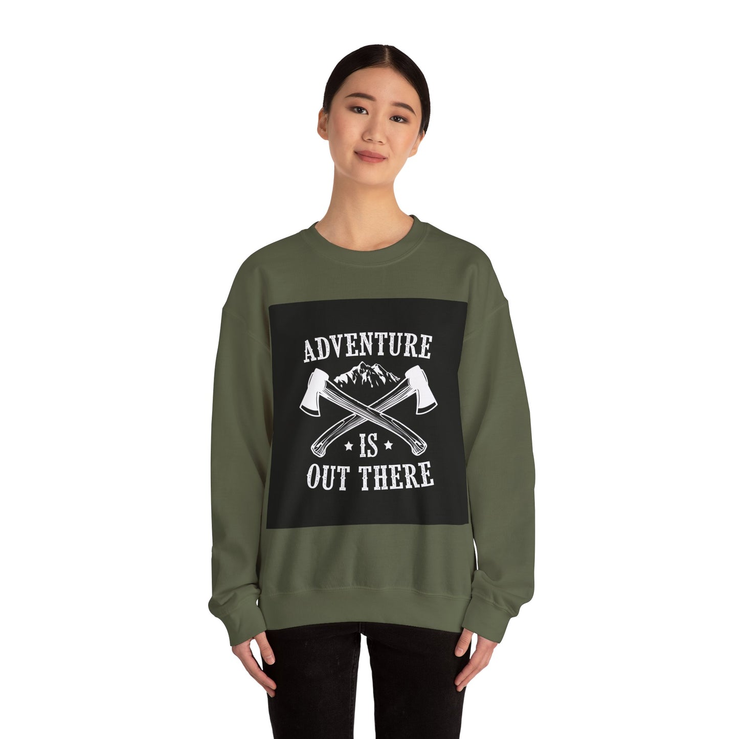 Adventure Is Out There Crewneck Sweatshirt