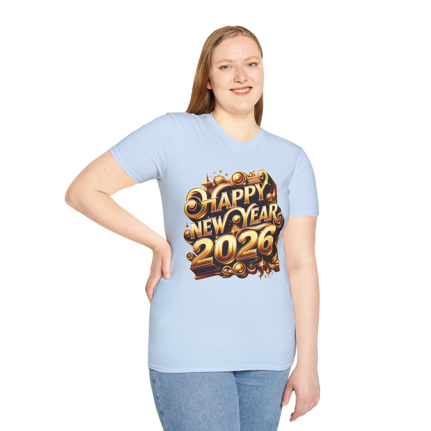 Happy New Year 2026 Softstyle T-Shirt
