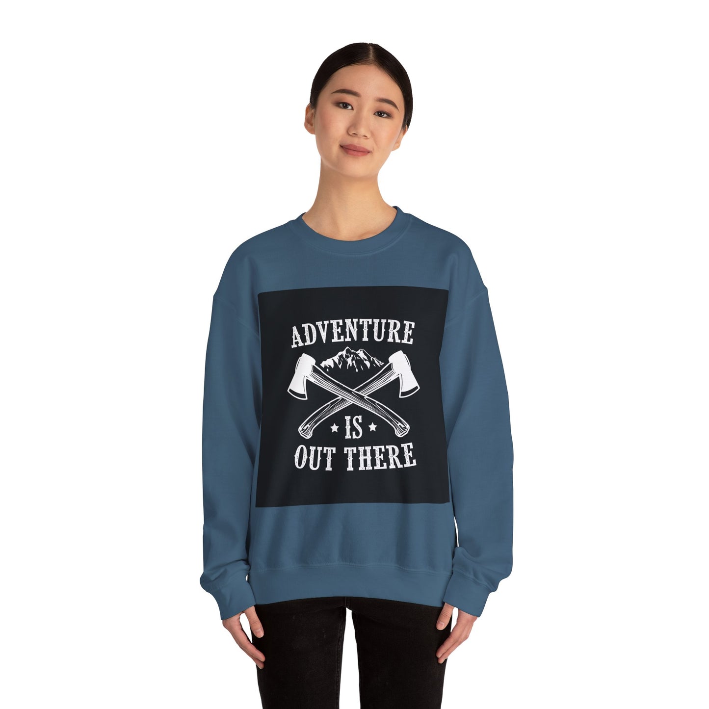 Adventure Is Out There Crewneck Sweatshirt
