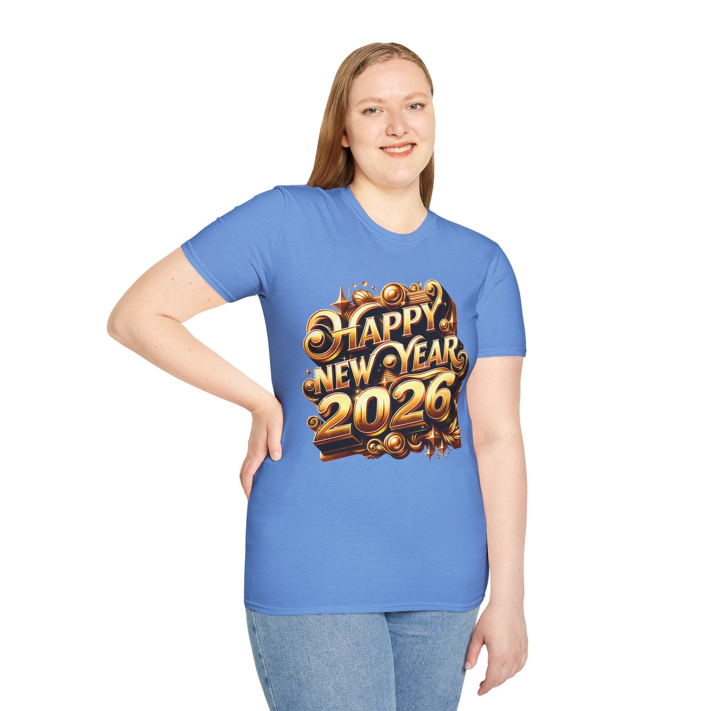 Happy New Year 2026 Softstyle T-Shirt