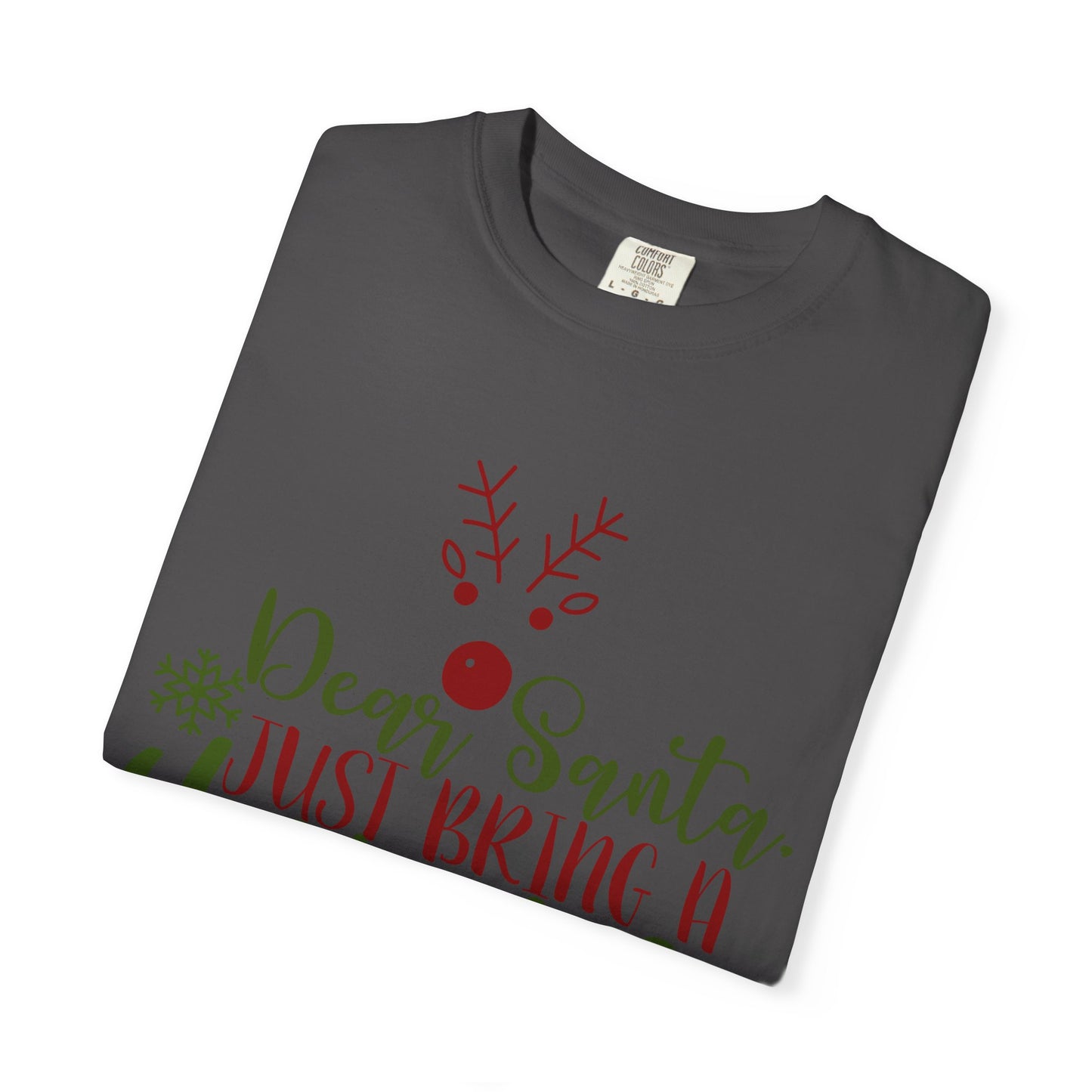 Christmas Graphic T-Shirt — “Dear Santa Just Bring A Unicorn” / “Dear Santa I Can Explain” Holiday Tee
