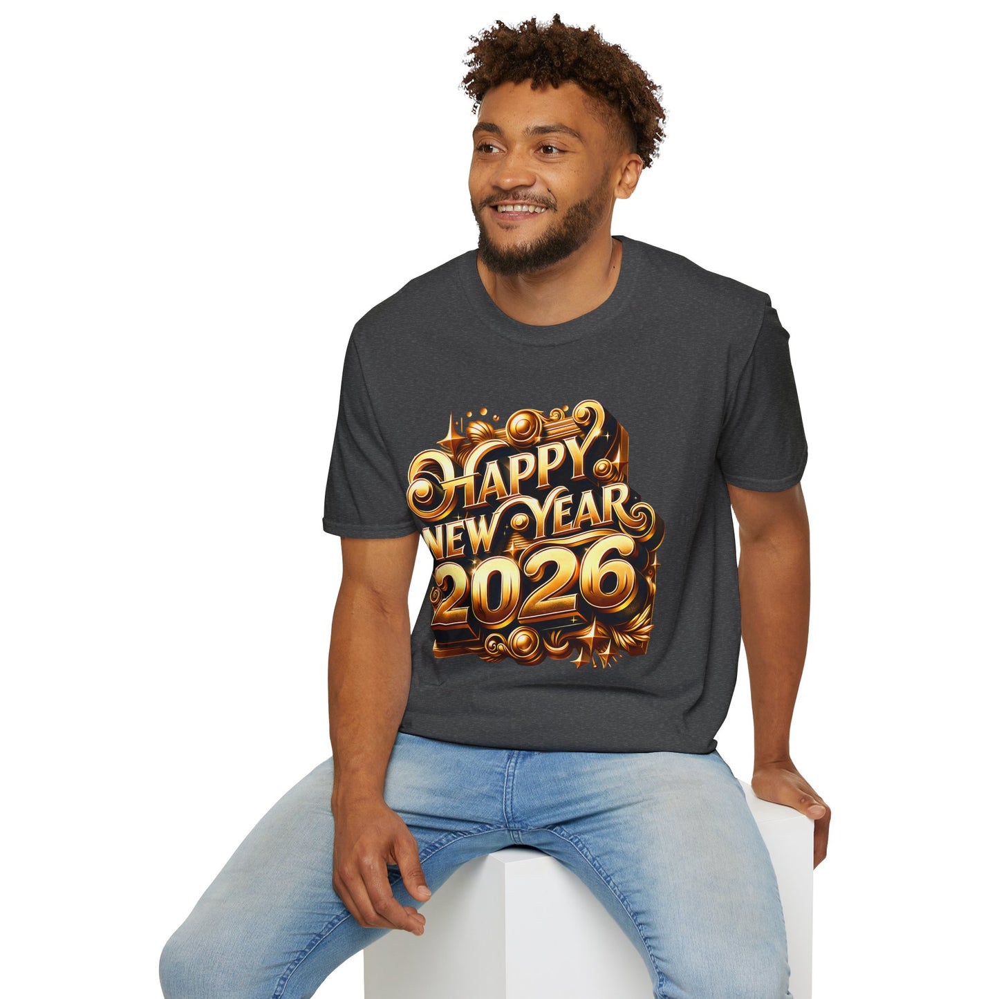 Happy New Year 2026 Softstyle T-Shirt