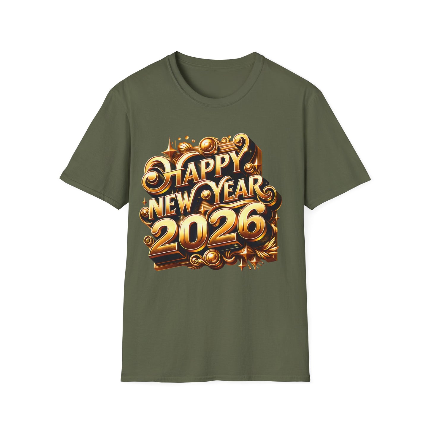 Happy New Year 2026 Softstyle T-Shirt