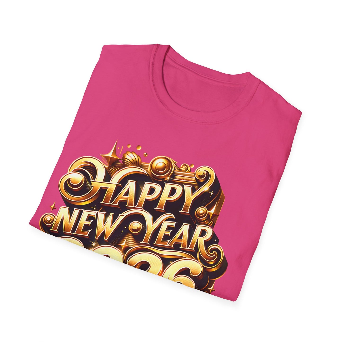 Happy New Year 2026 Softstyle T-Shirt
