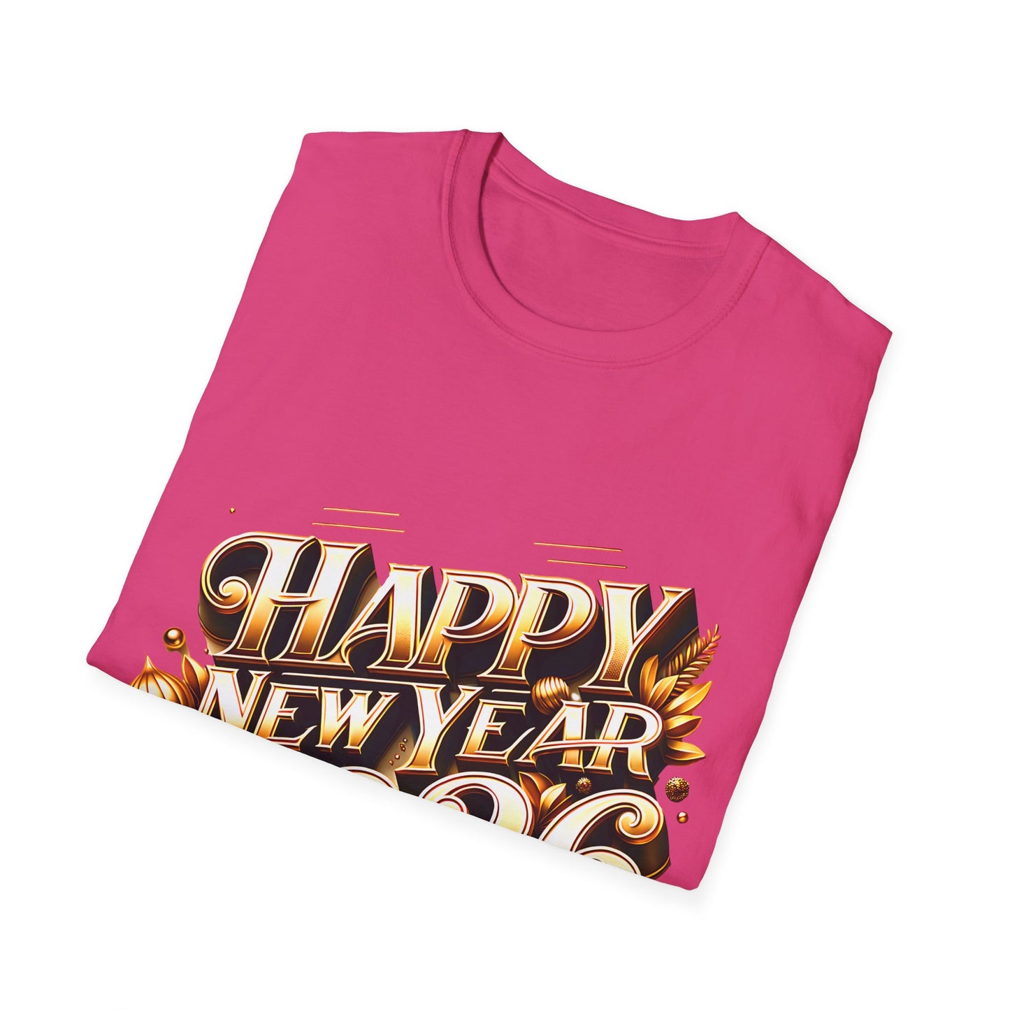 Happy New Year 2026 Unisex Softstyle T-Shirt