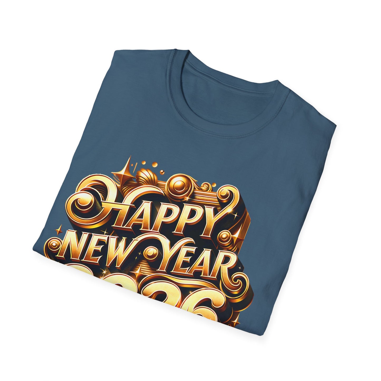 Happy New Year 2026 Softstyle T-Shirt