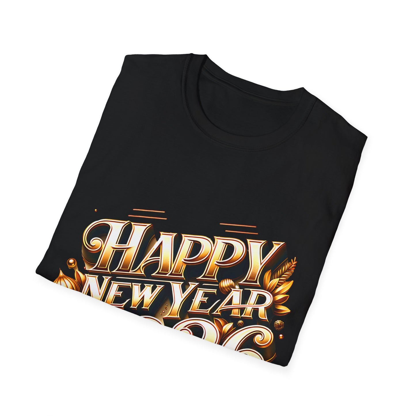 Happy New Year 2026 Unisex Softstyle T-Shirt