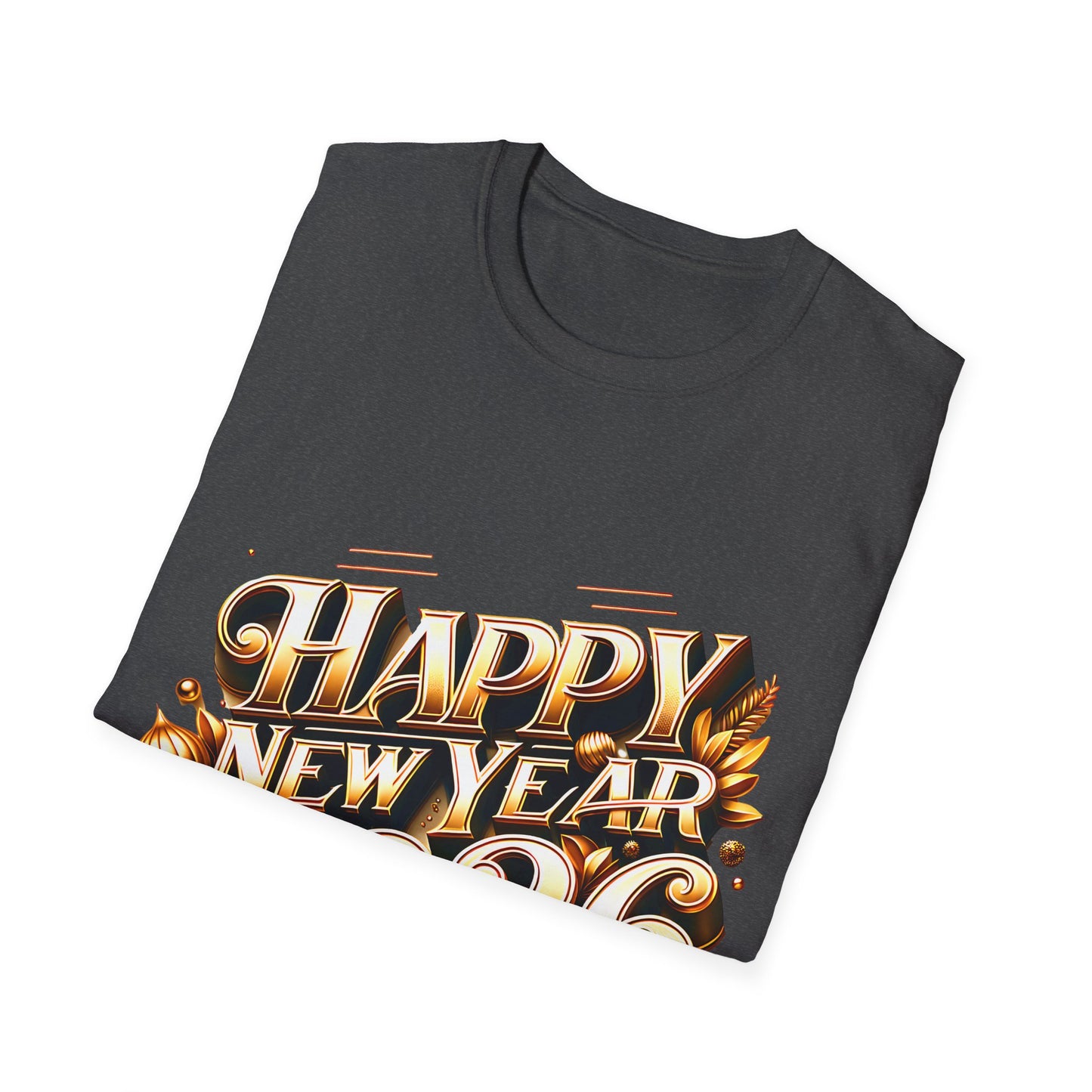 Happy New Year 2026 Unisex Softstyle T-Shirt