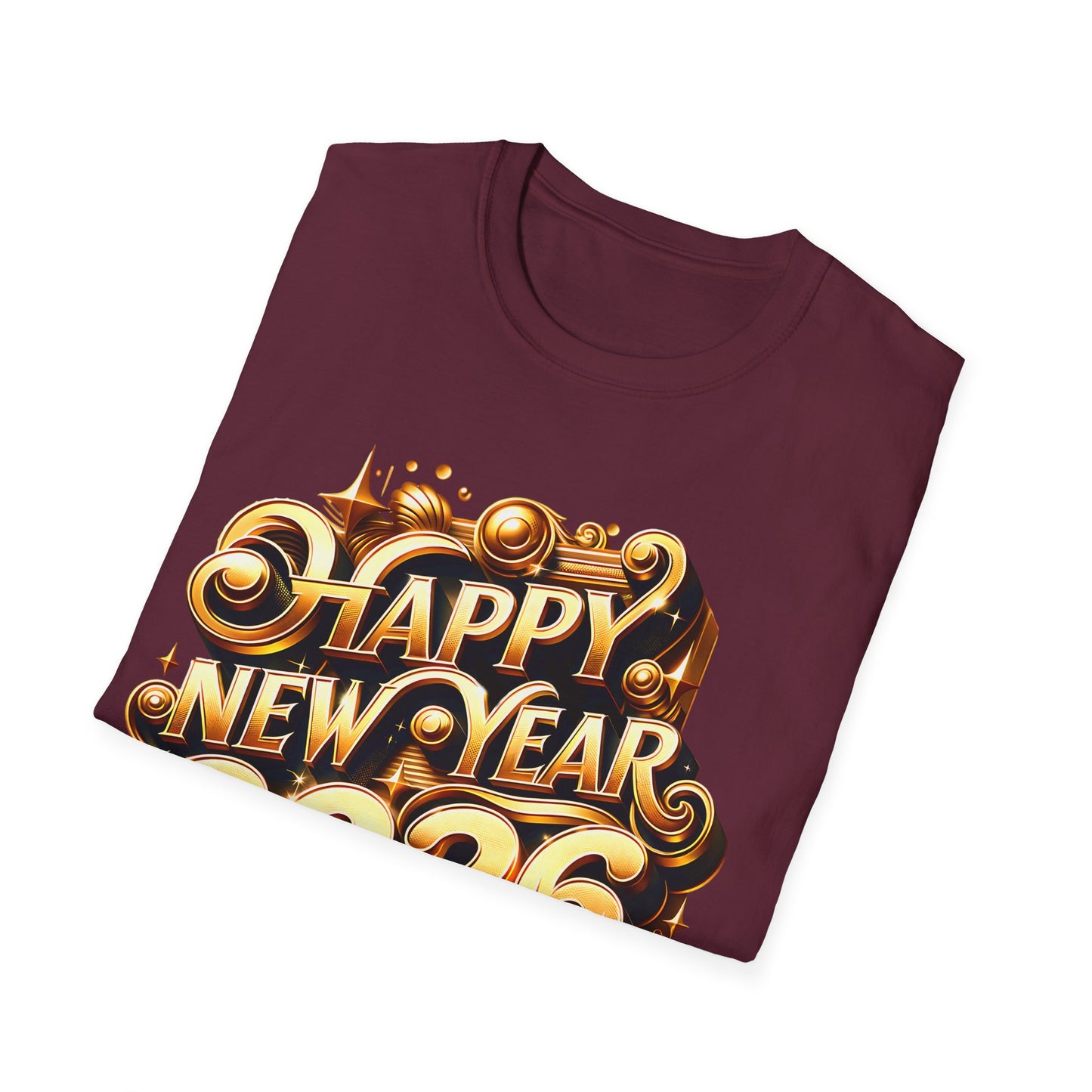 Happy New Year 2026 Softstyle T-Shirt