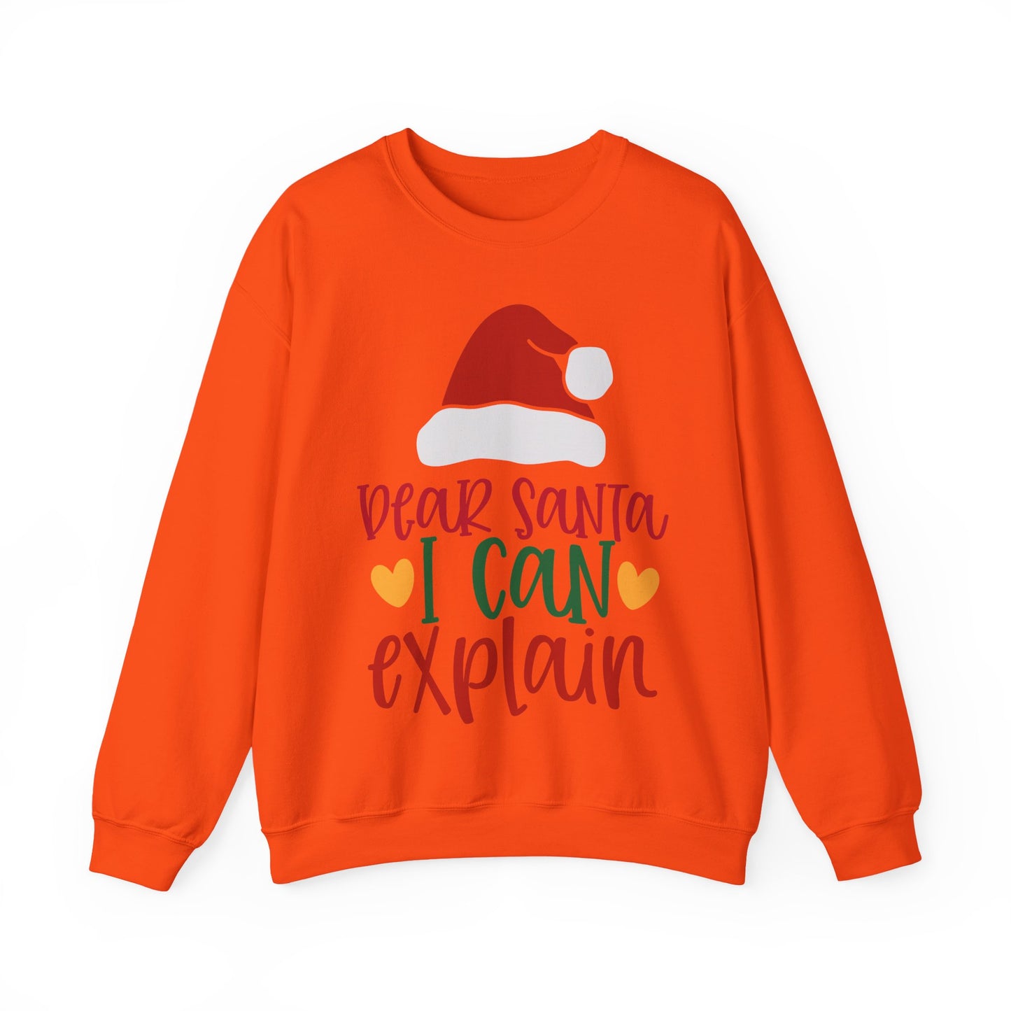 Dear Santa I Can Explain Christmas Sweatshirt