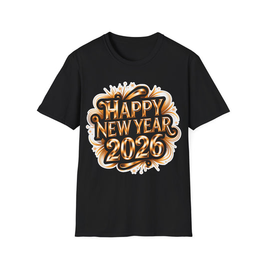 Happy New Year2026 Unisex Softstyle T-Shirt