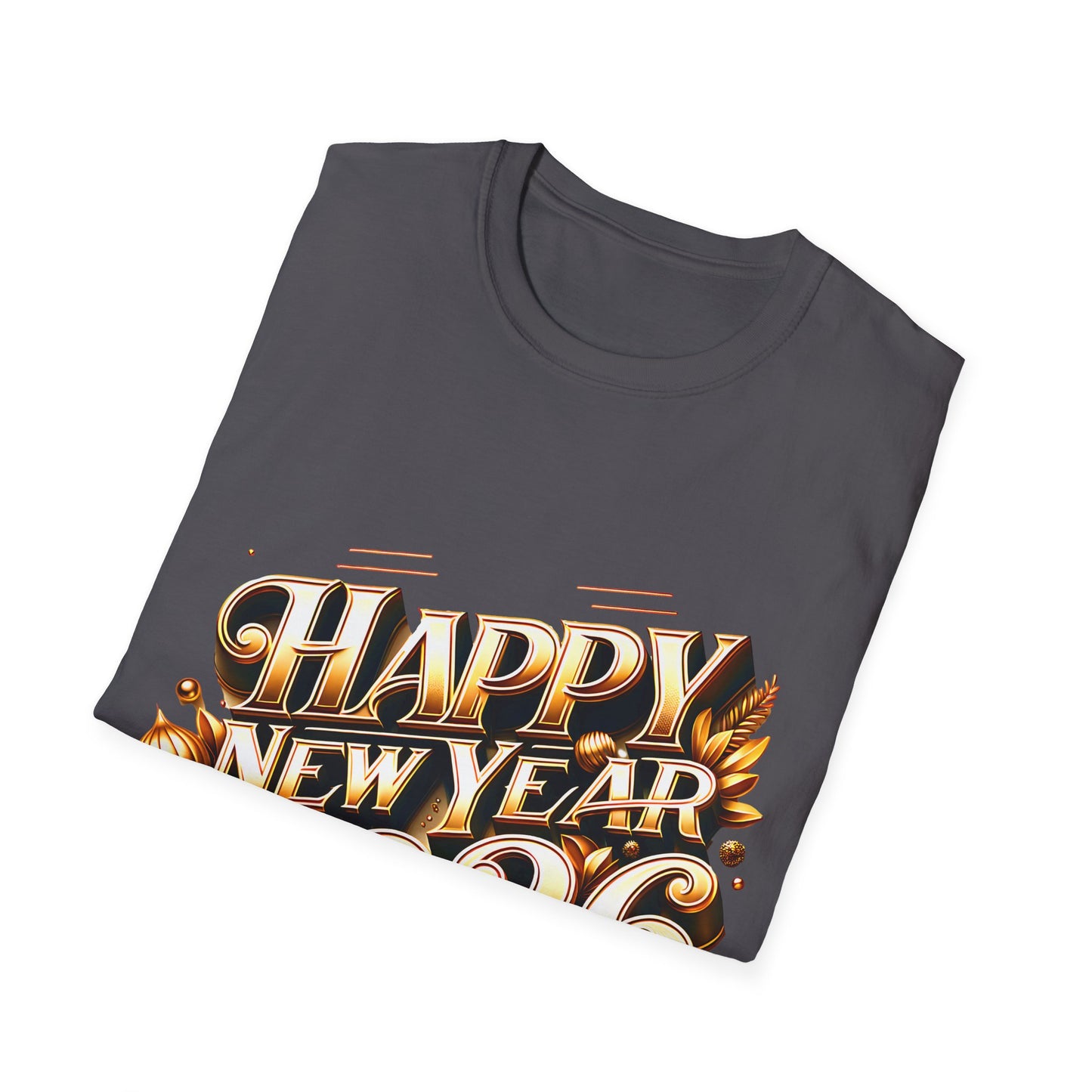 Happy New Year 2026 Unisex Softstyle T-Shirt