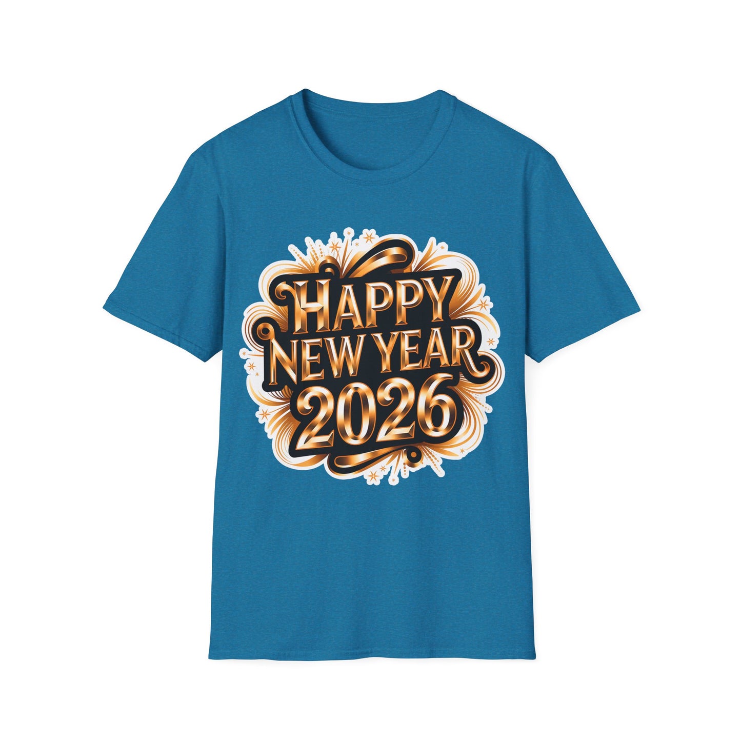 Happy New Year2026 Unisex Softstyle T-Shirt